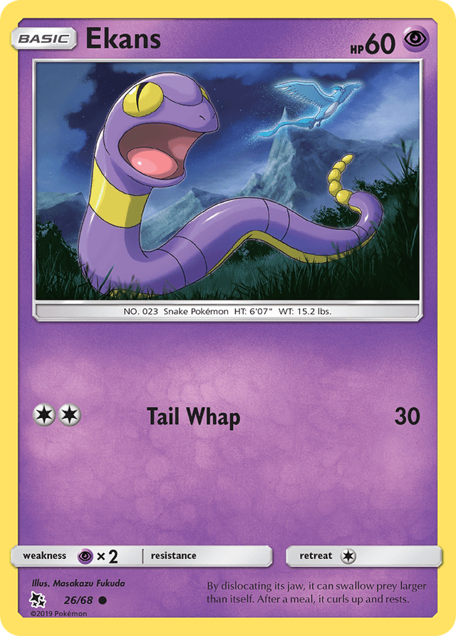 Ekans — Hidden Fates #26