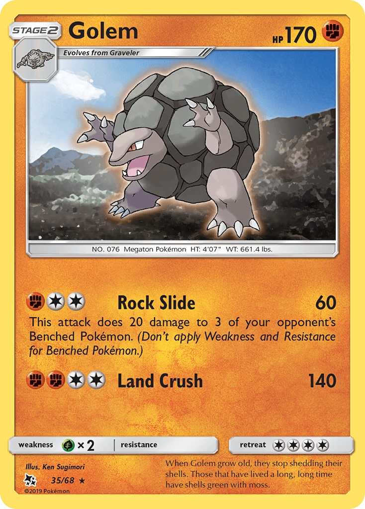 Golem — Hidden Fates #35