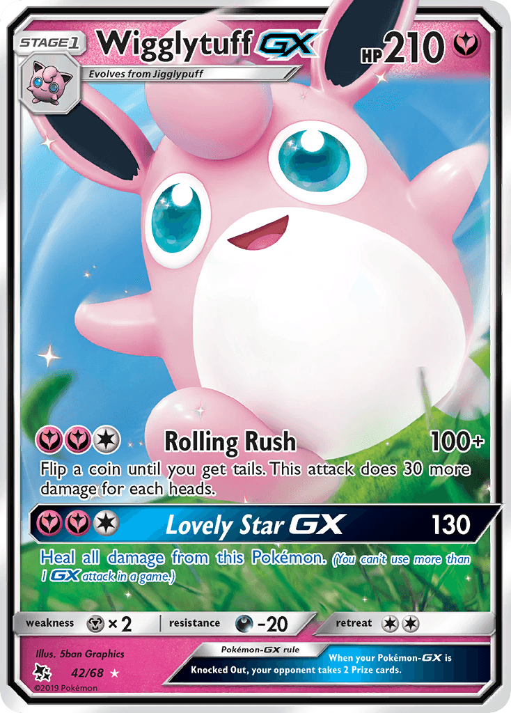 Wigglytuff-GX — Hidden Fates #42