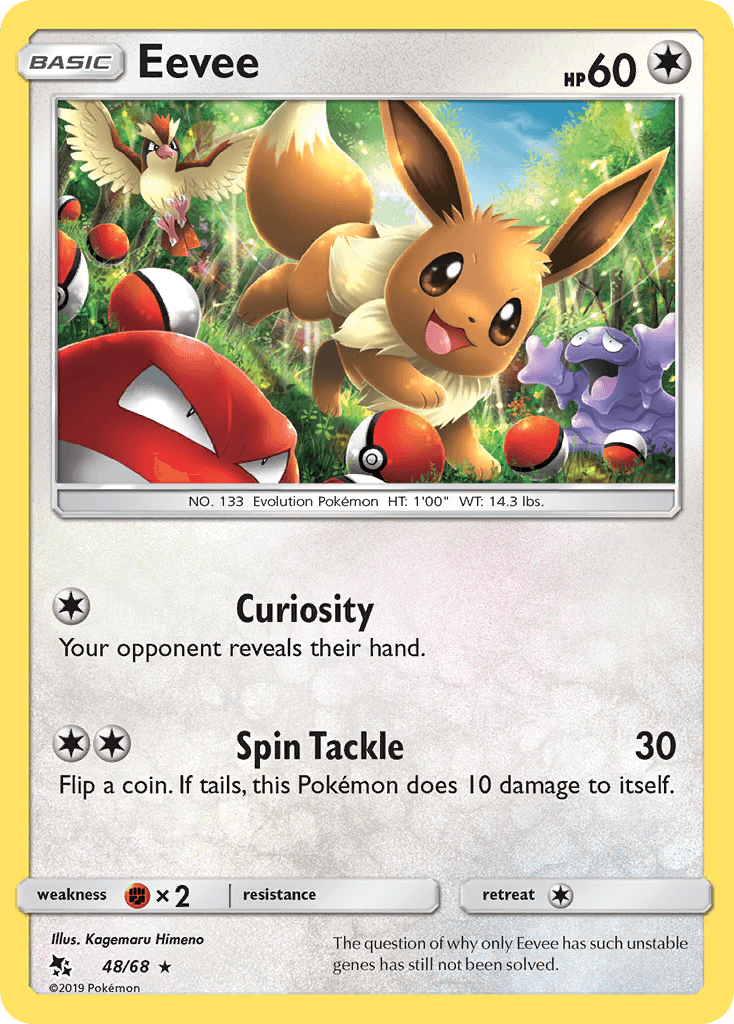 Eevee — Hidden Fates #48