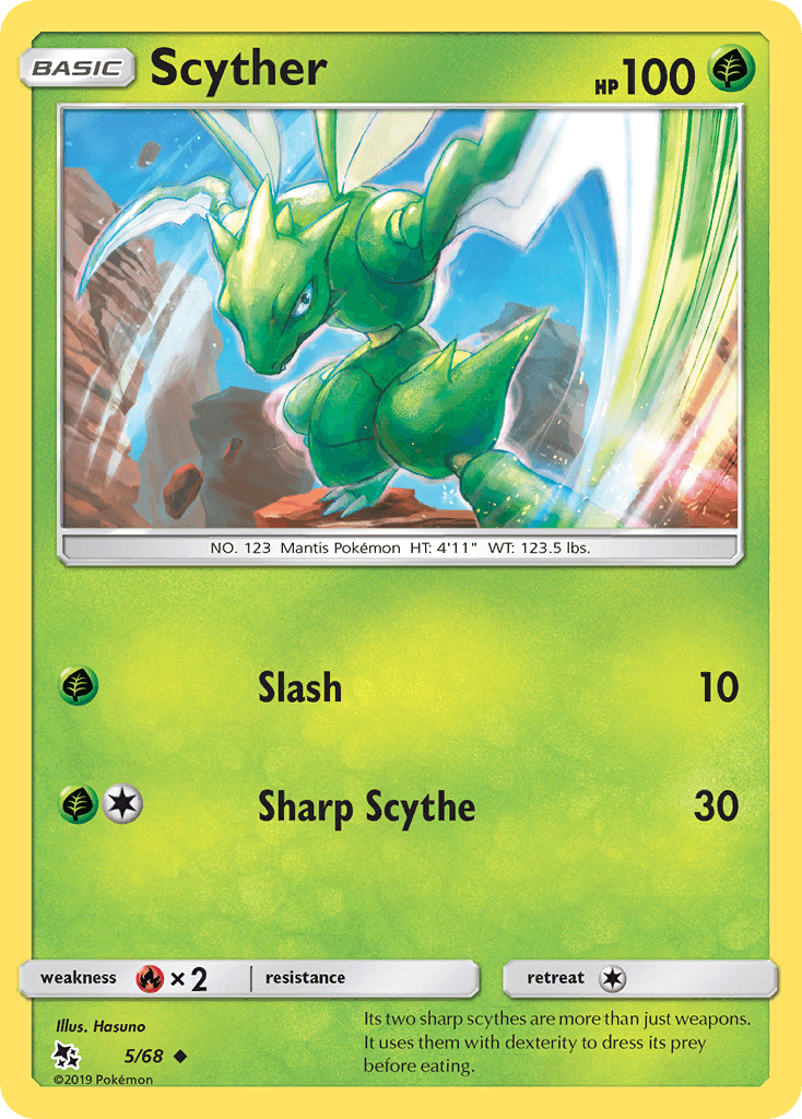 Scyther — Hidden Fates #5