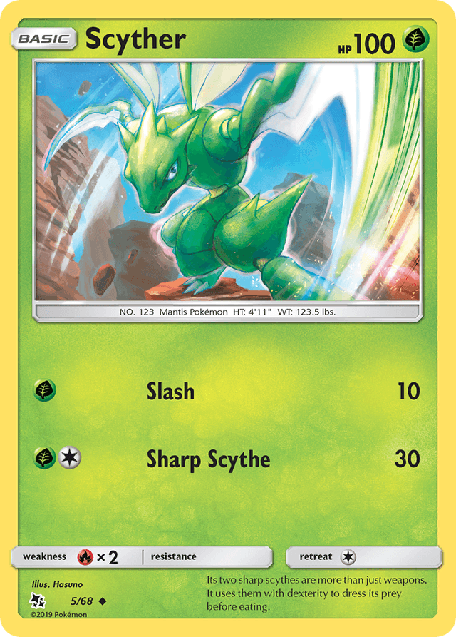 Scyther — Hidden Fates #5