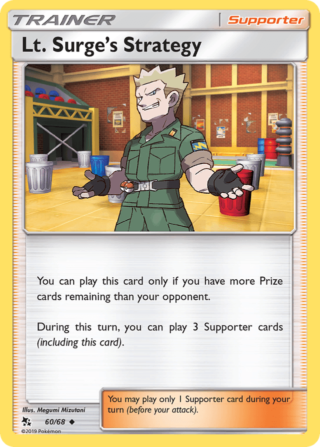 Lt. Surge's Strategy — Hidden Fates #60