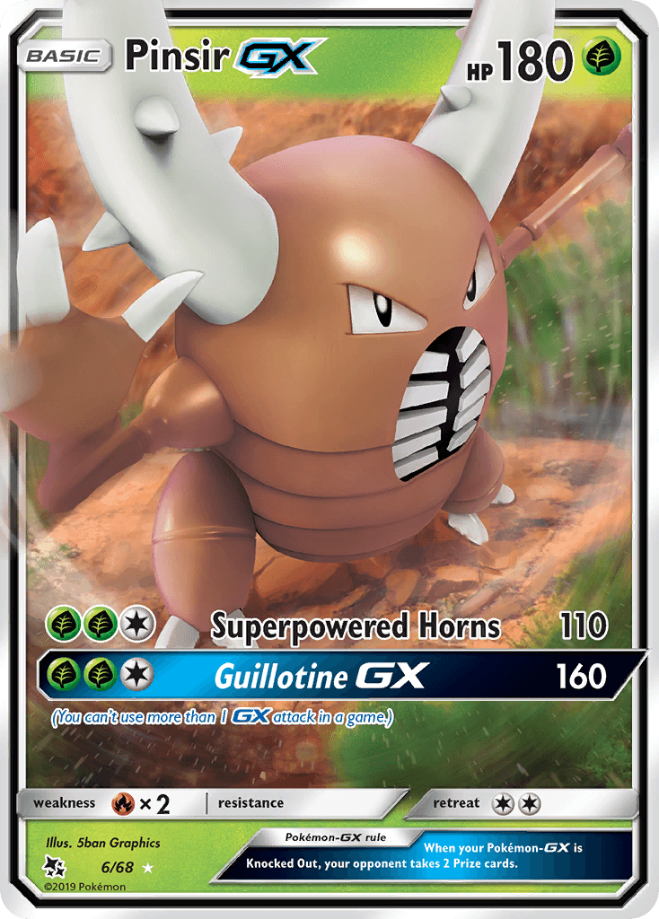 Pinsir-GX — Hidden Fates #6