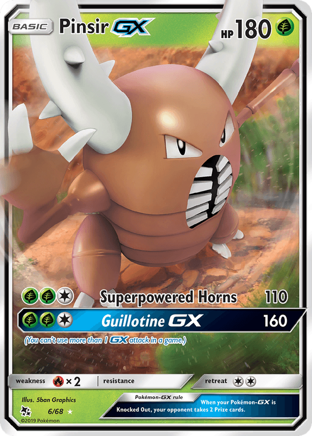 Pinsir-GX — Hidden Fates #6
