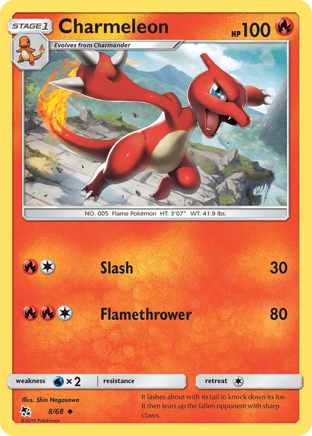 Charmeleon — Hidden Fates #8