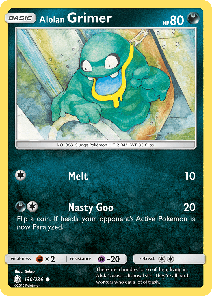 Alolan Grimer — Cosmic Eclipse #130