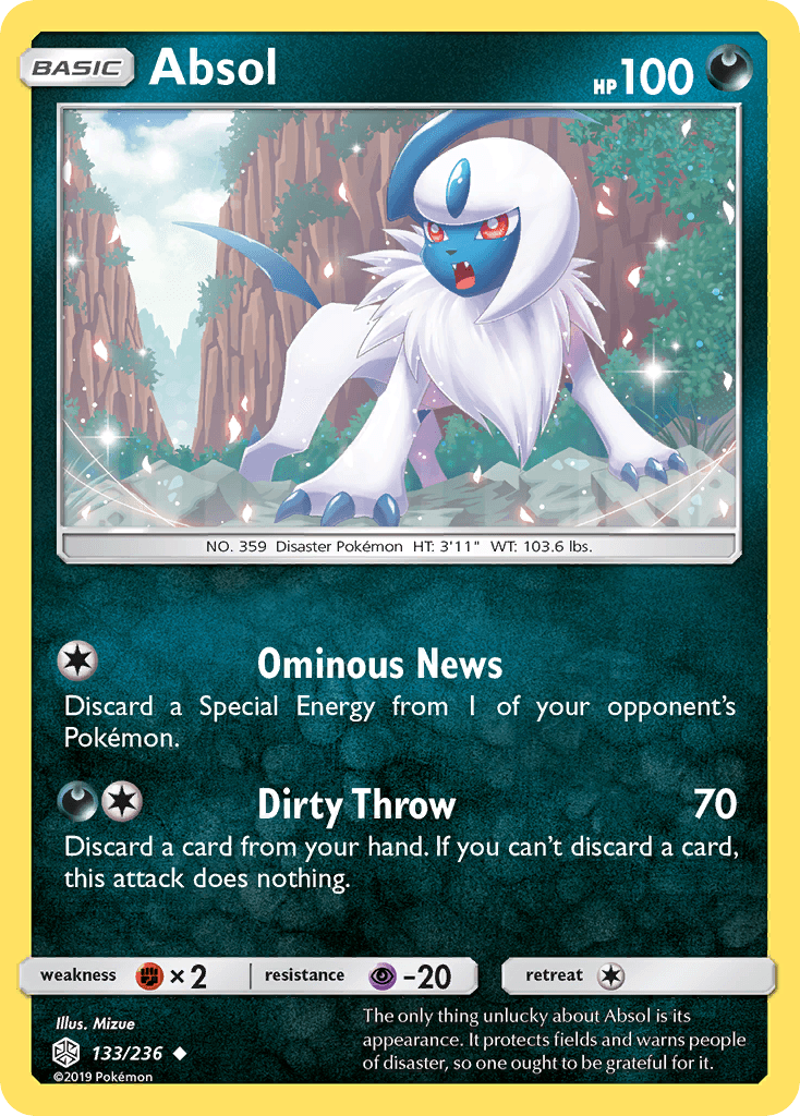Absol — Cosmic Eclipse #133