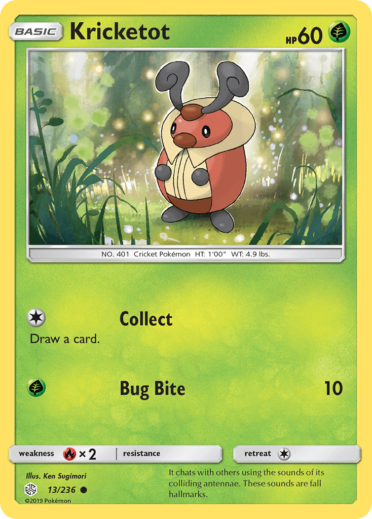 Kricketot — Cosmic Eclipse #13