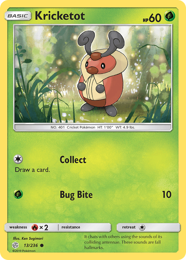 Kricketot — Cosmic Eclipse #13