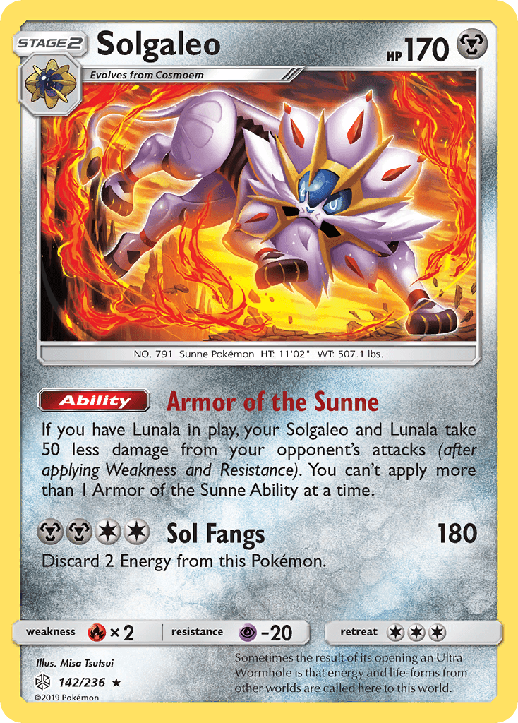 Solgaleo — Cosmic Eclipse #142