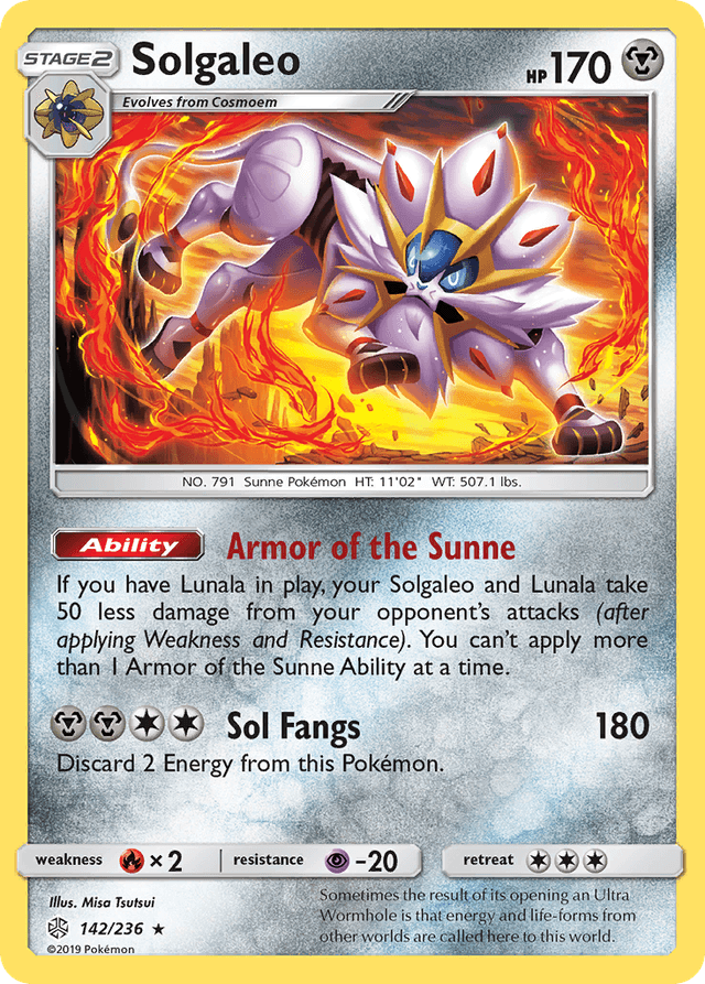 Solgaleo — Cosmic Eclipse #142