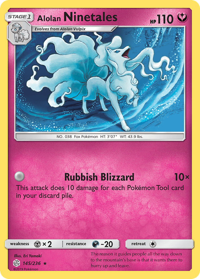 Alolan Ninetales — Cosmic Eclipse #145