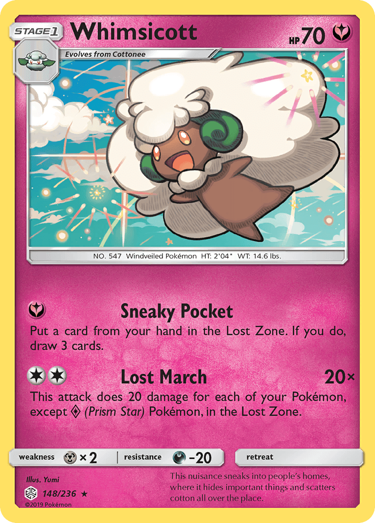 Whimsicott — Cosmic Eclipse #148