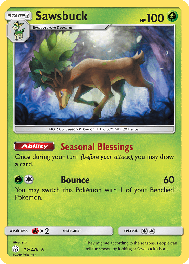 Sawsbuck — Cosmic Eclipse #16