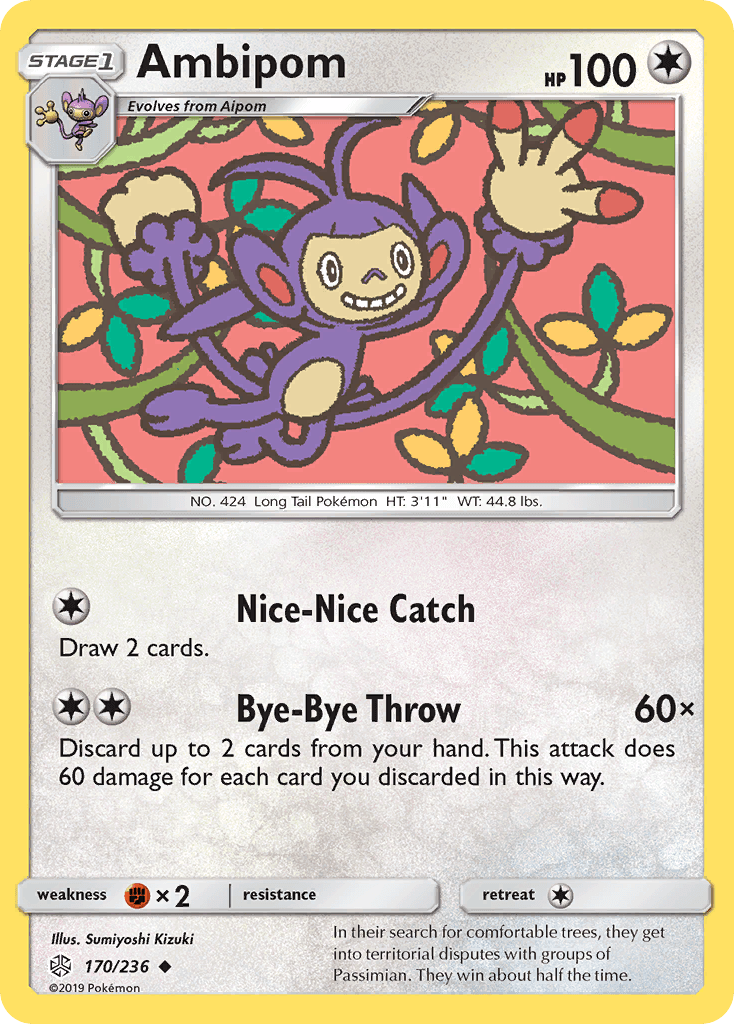 Ambipom — Cosmic Eclipse #170