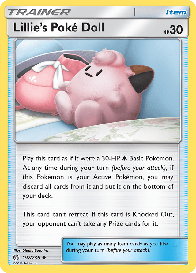 Lillie's Poké Doll — Cosmic Eclipse #197