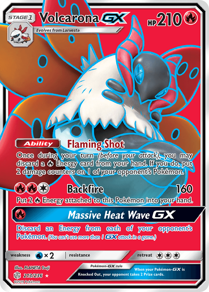 Volcarona-GX — Cosmic Eclipse #213