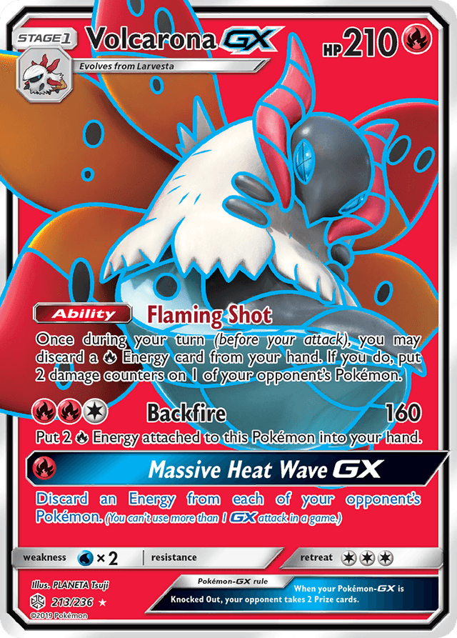 Volcarona-GX — Cosmic Eclipse #213
