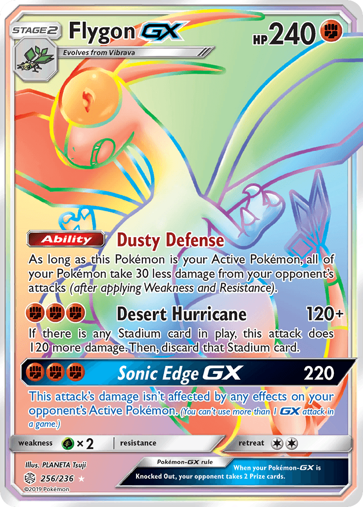 Flygon-GX — Cosmic Eclipse #256
