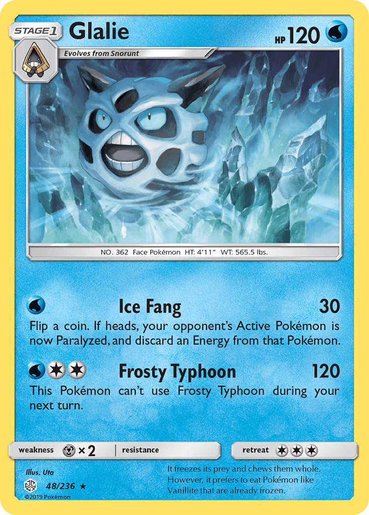 Glalie — Cosmic Eclipse #48