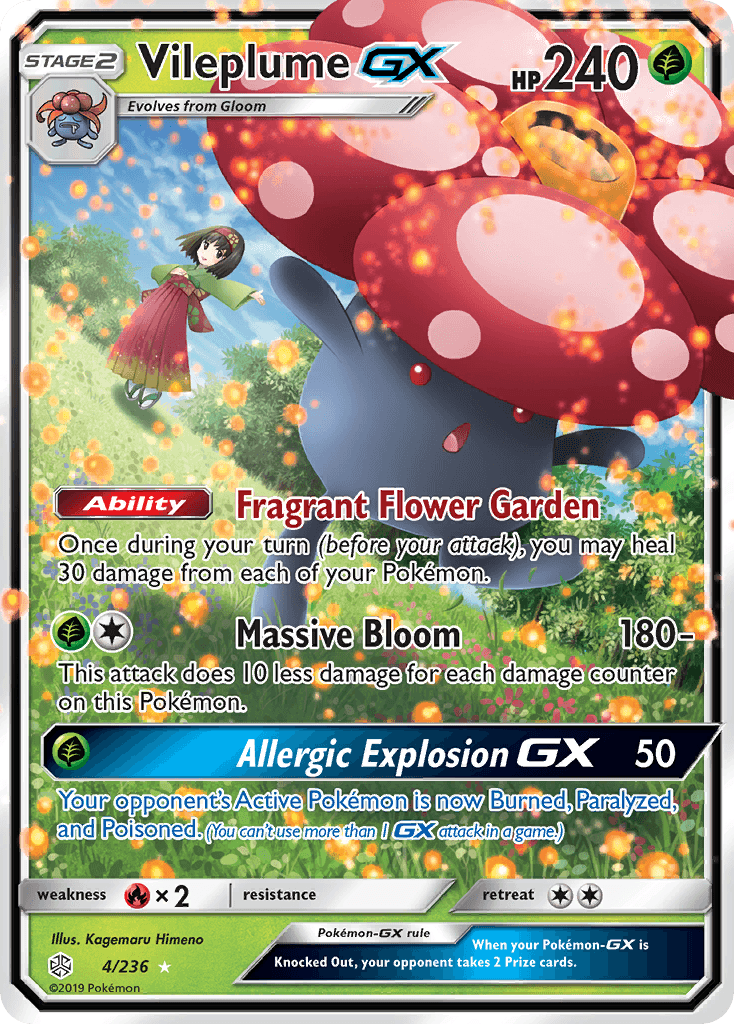 Vileplume-GX — Cosmic Eclipse #4