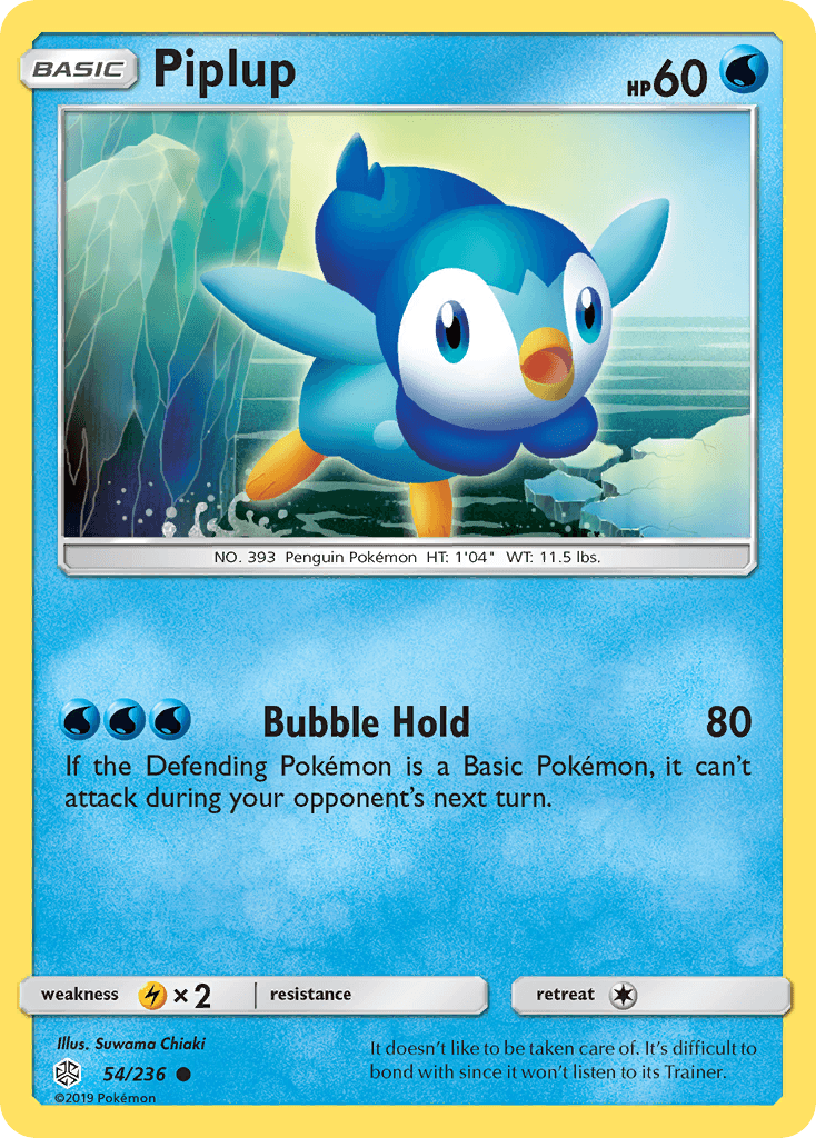 Piplup — Cosmic Eclipse #54