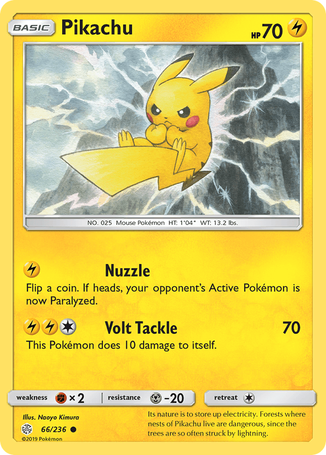 Pikachu — Cosmic Eclipse #66