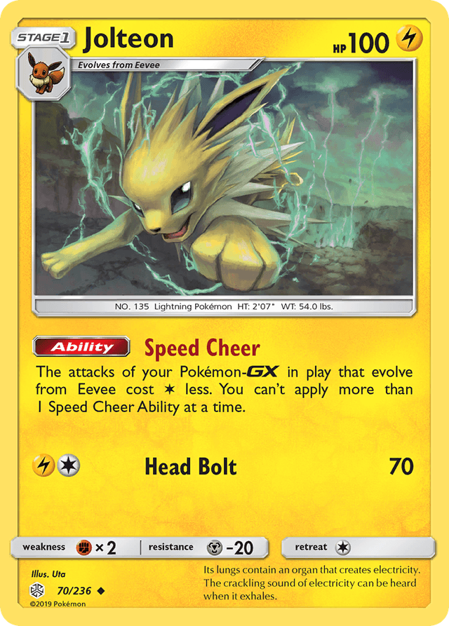 Jolteon — Cosmic Eclipse #70
