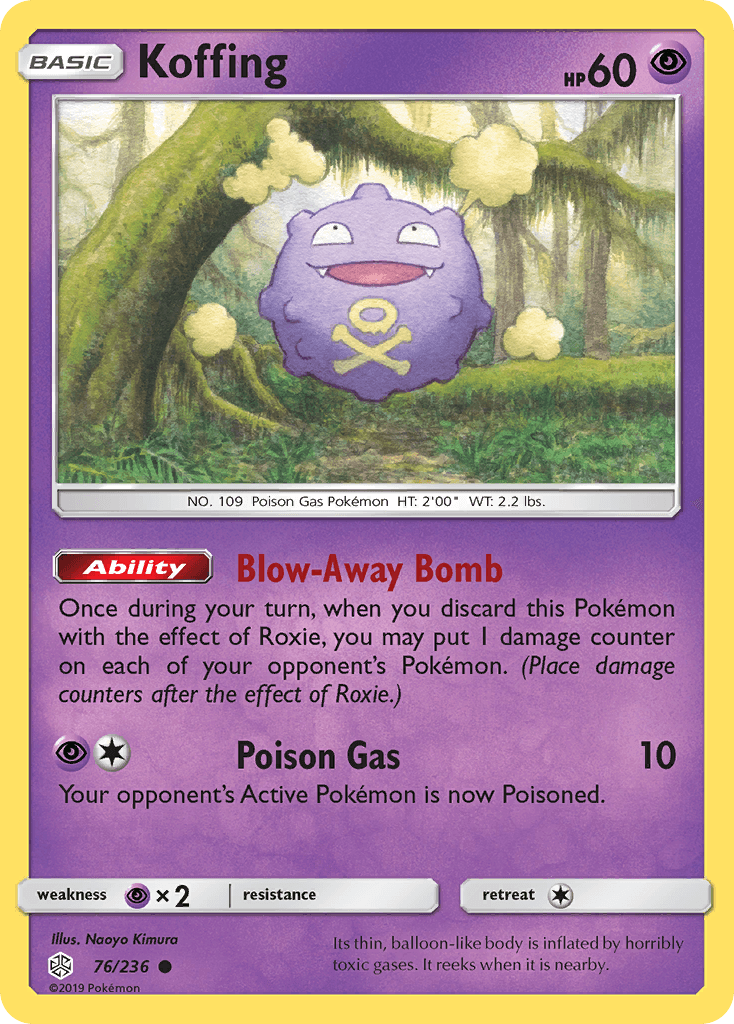 Koffing — Cosmic Eclipse #76