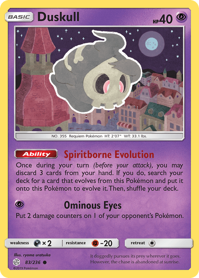 Duskull — Cosmic Eclipse #83