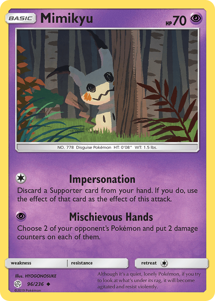 Mimikyu — Cosmic Eclipse #96