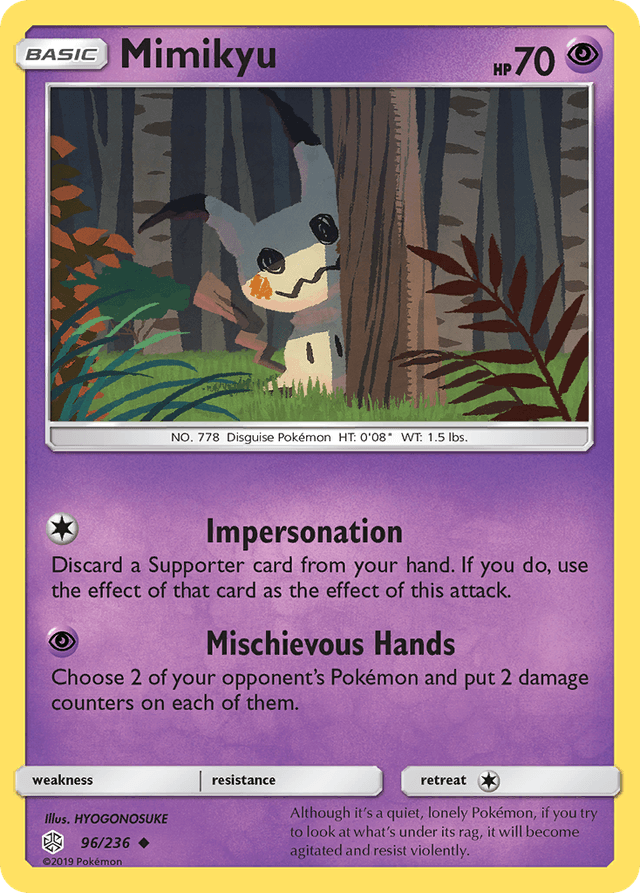 Mimikyu — Cosmic Eclipse #96