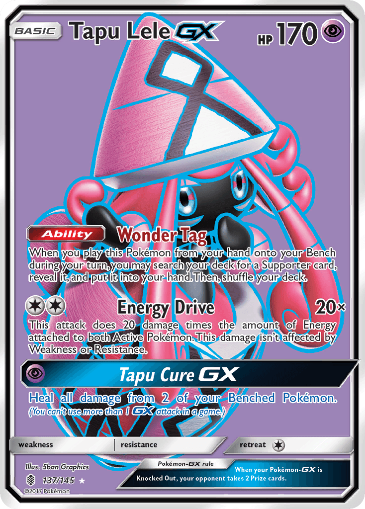 Tapu Lele-GX — Guardians Rising #137
