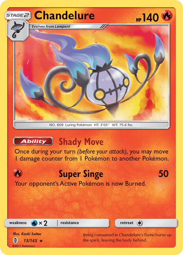 Chandelure — Guardians Rising #13