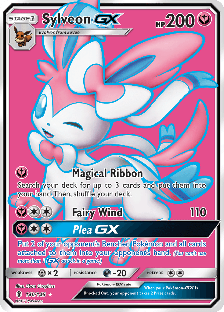 Sylveon-GX — Guardians Rising #140