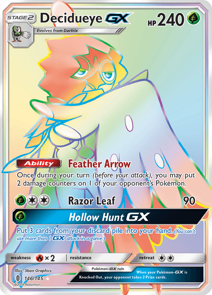 Decidueye-GX — Guardians Rising #146