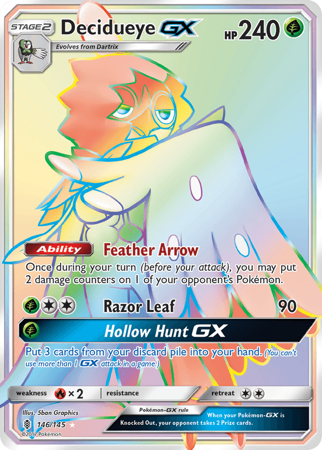 Decidueye-GX — Guardians Rising #146