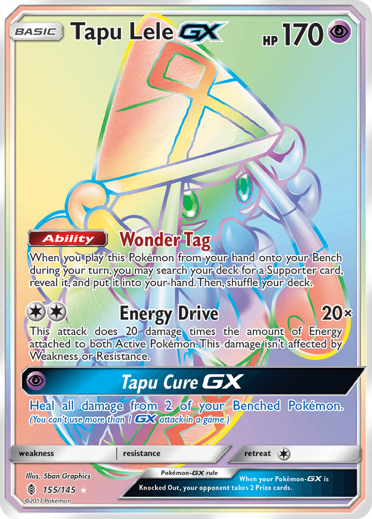 Tapu Lele-GX — Guardians Rising #155