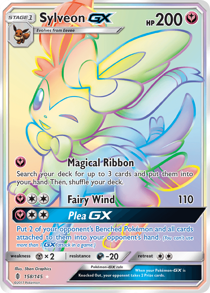 Sylveon-GX — Guardians Rising #158