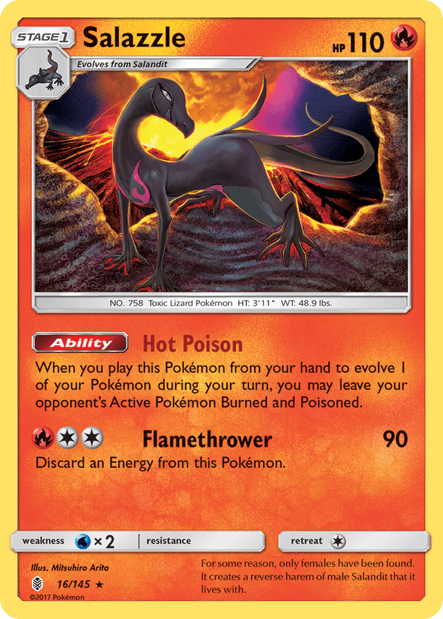 Salazzle — Guardians Rising #16