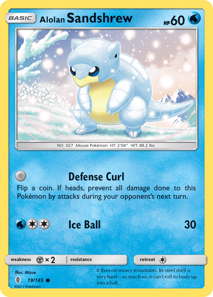 Alolan Sandshrew — Guardians Rising #19