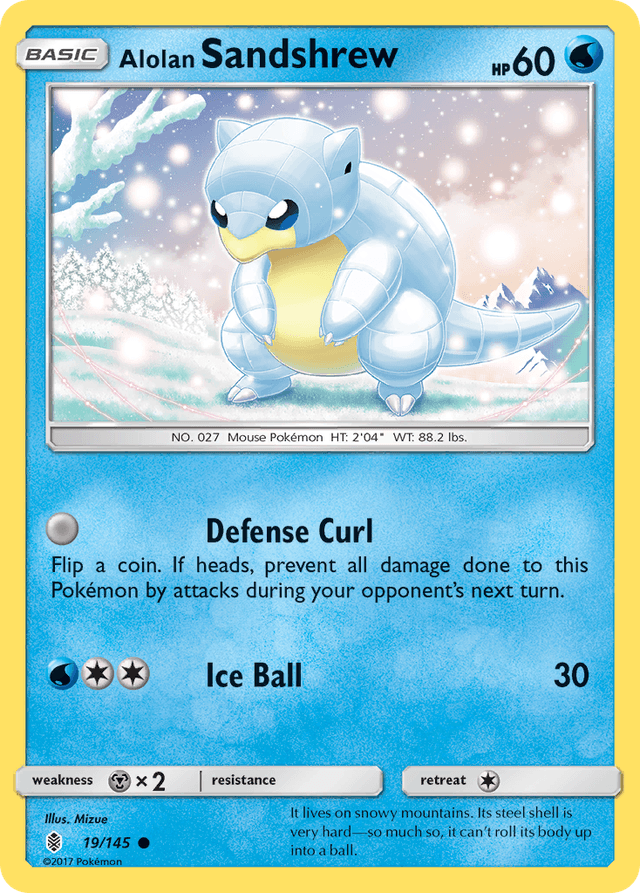 Alolan Sandshrew — Guardians Rising #19