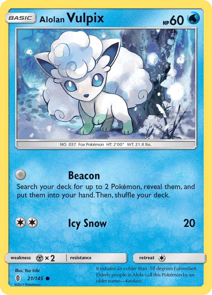 Alolan Vulpix — Guardians Rising #21