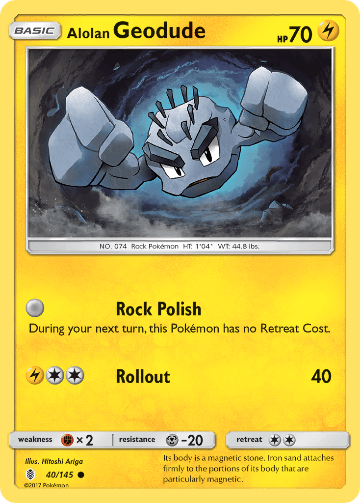 Alolan Geodude — Guardians Rising #40