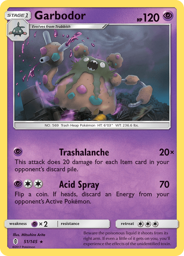 Garbodor — Guardians Rising #51