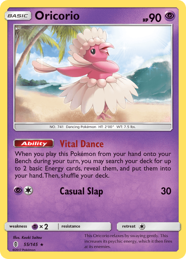 Oricorio — Guardians Rising #55