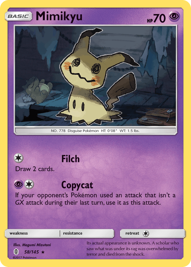 Mimikyu — Guardians Rising #58