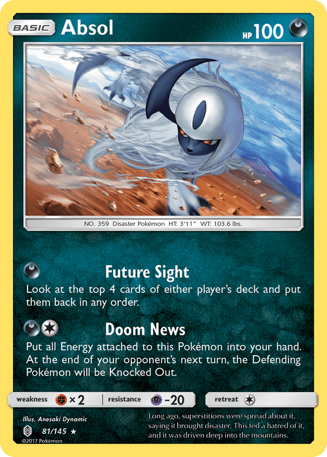 Absol — Guardians Rising #81