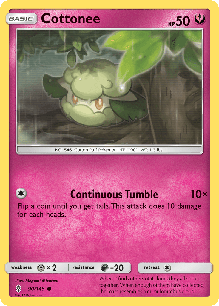 Cottonee — Guardians Rising #90